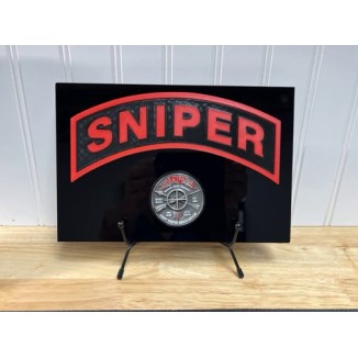 Sniper Tab (Red) w/Coin Holder